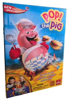 Pop the Pig Game Feed The Pig & Watch Him Get Bigger Until Pop NIB Age 4+ - Image 1 of 3