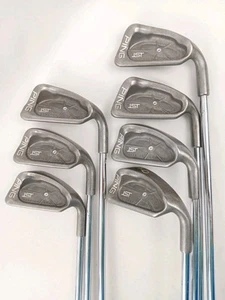 Ping ISI Karsten Iron Set 3-9 Silver Dot Right Hand JZ Regular Flex Steel Shaft - Picture 1 of 9