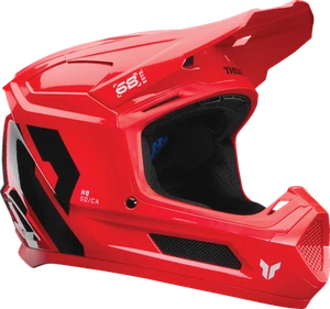 Thor Youth Fleet Off-Road Moto Helmet Forge Red Small - Picture 1 of 5