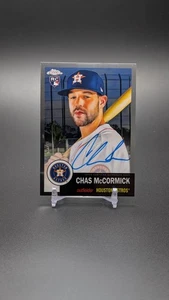 Chas McCormick 2022 Topps cromo platino aniversario #CPA-CMC automático radiocontrol - Imagen 1 de 2