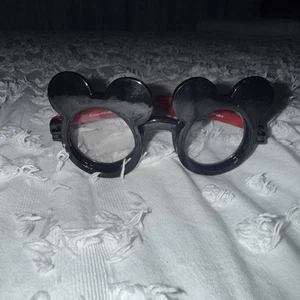Walt Disney Parks Kids Mickey Mouse Shaped Sunglasses Open for Clear Lens - Picture 1 of 4