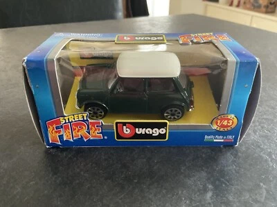 BURAGO STREET FIRE MINI COOPER MADE IN ITALY 1:43 - Image 1 of 3
