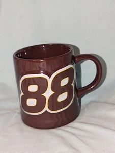 Dale Jarrett #88 NASCAR 3-D Raised Signature Coffee Cup/Mug ~ Yates Racing - Picture 1 of 3