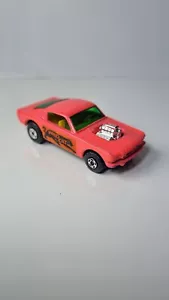 Matchbox superfast 1970 pink ford mustang wildcat dragster - Imagen 1 de 14