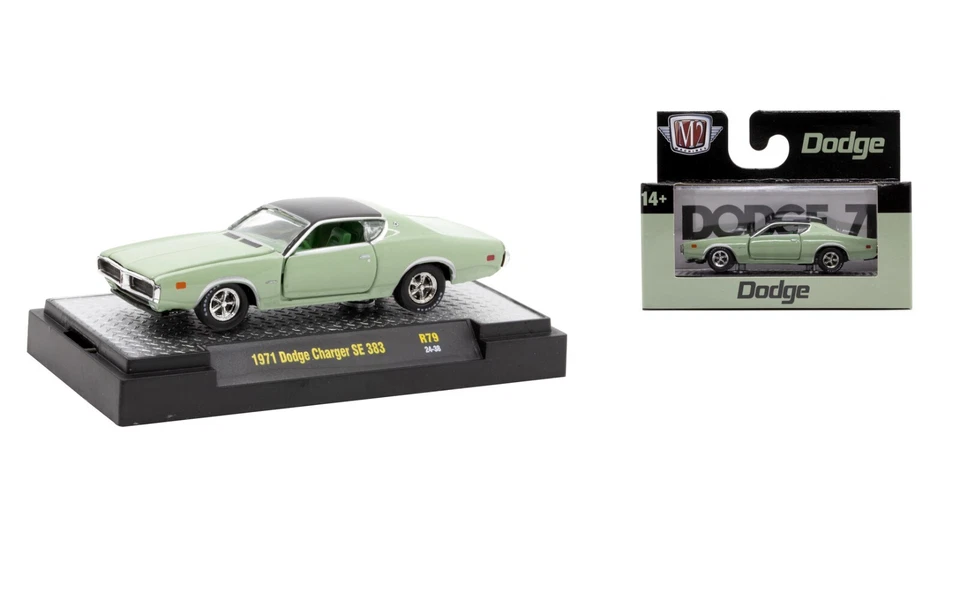 1971 Dodge Charger Super Bee  **** M2 Machines Box 1:64 - Bild 1 von 1