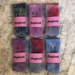 Under Armour Tie Dye Socks New - Picture 1 of 8