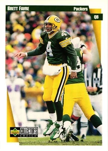 1997 Packers Collector's Choice #GB5 Brett Favre - Picture 1 of 2