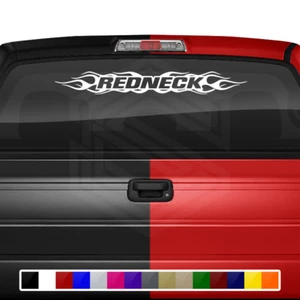 #100 REDNECK Calcomanía Adhesiva Parabrisas Ventana Vinilo Gráfico Banner Coche Camión SUV - Imagen 1 de 6