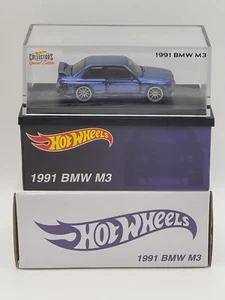 Hot Wheels 2022 RLC Red Line Club Exclusive - 1991 BMW M3 E30 - Steel Blue - Bild 1 von 16