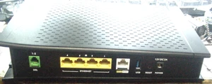 CenturyLink (Brightspeed) ZyXEL C3000Z Wireless Modem DSL Router and AC supply - Picture 1 of 5