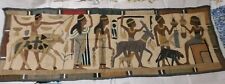 Antique Egyptian Tapestry, Applique Patchwork, Art Deco, 1920's, Wall Hanging