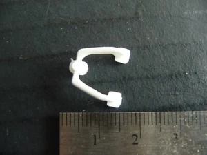 CORGI White Plastic Trailer Hitch Repro - Picture 1 of 2