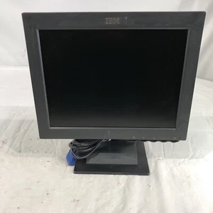 IBM 6656HG2 - CL-25 - 15" LCD MONITOR WITH POWER CORD- TESTED - Picture 1 of 7