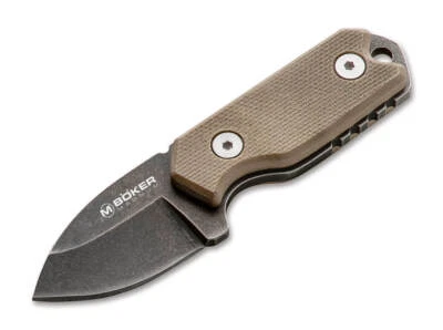 Boker Magnum Li'l Friend Micro Fixed Neck Knife 1.38" Blade 440A G10 - 02SC743