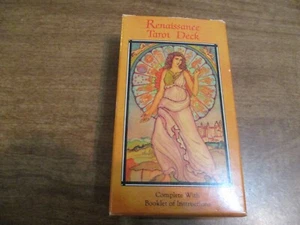 RENAISSAMCE TAROT DECK VON BRIAN WILLIAMS MIT BOOKLET TOP ZUSTAND - Bild 1 von 4