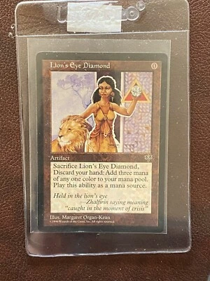 Lion's Eye Diamond X (1) Mirage Beautiful Near Mint (RG) 040925.0107 4RCards - Image 1 of 2