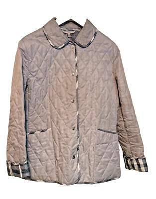 BURBERRY London женщин выстеганная куртка/пальто Blazer Nova чек размер - S - Изображение 1 из 4