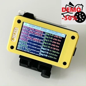 *** DEMO UNIT *** EarthQuakes monitor terremoti FIELD Version Worldwide (EMSC) - Foto 1 di 6