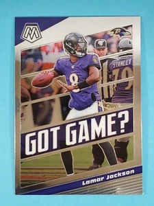 2020 Panini Mosaic Got Game Lamar Jackson Baltimore Ravens #GG24 - Bild 1 von 2