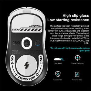 Mouse Feet Skates Ultra Strong Flawless Glass Super Fast Smooth Durable Sole*Q - Afbeelding 1 van 22