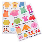  Dresser Clothing Decals Kids Wardrobe Stickers Girl Dressing Table Baby