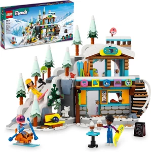 LEGO Friends Holiday Ski Slope and Café 41756 Building Toy Set, Creative Fun for - Picture 1 of 12