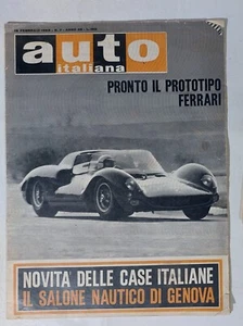 I114890 Auto italiana a. 46 nr 7 1965 - Prototipo Ferrari - Salone Nautico Genov - Picture 1 of 2