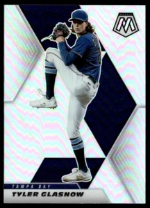 Panini Mosaic Silver Tyler Glasnow 2021 Tampa Bay Rays #181 - Imagen 1 de 2