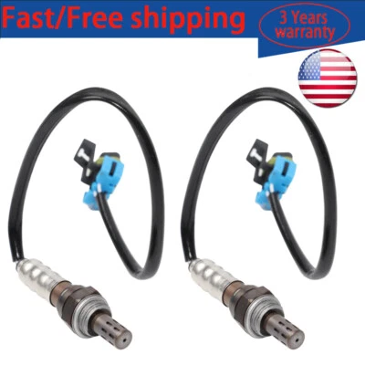 Sensor de oxígeno aguas arriba 2 piezas para Chevrolet 2003-2006 Suburban 2500 2014-15 Camaro Foto 1 de 4