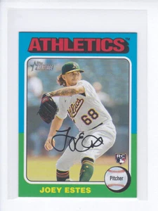 2024 Topps Heritage Mini #158 JOEY ESTES RC Oakland Athletics MINI - Picture 1 of 3