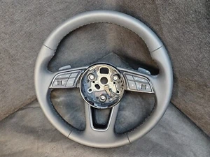 Audi A4 8W A5 F5 Mint Multifunction Leather Steering Wheel Soul - Picture 1 of 11