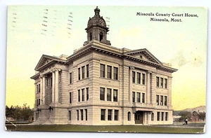 Missoula County Court House Montana Postcard A421 - Picture 1 of 2
