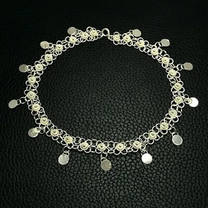 Handmade Filigree Anklet Jewelry Made of Sterling Silver - Picture 1 of 1