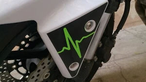 ADESIVI Z750 BATTITO PARAFANGO ANTERIORE - Imagen 1 de 2