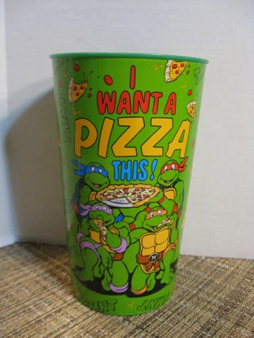 Teenage Mutant Ninja Turtles / Pizza  - Glossy 20 oz. Plastic Cup - 2022 Cover