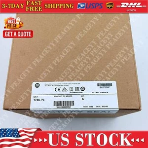 New Factory Sealed Allen-Bradley 1746-P4 SER A SLC 500 Power Supply Module PLC - Picture 1 of 2