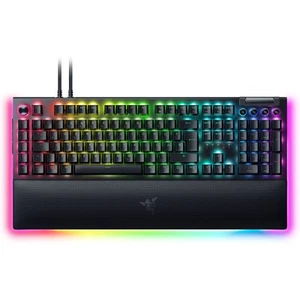 Razer – BlackWidow V4 Pro – Mechanische Gaming-Tastatur – Grüner Schalter - Afbeelding 1 van 8