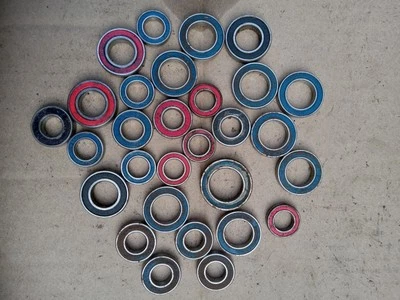 Pivote principal Cannondale, vaina, soporte de asiento, lote de rodamientos SOLO PIEZAS PROBADAS  Foto 1 de 4