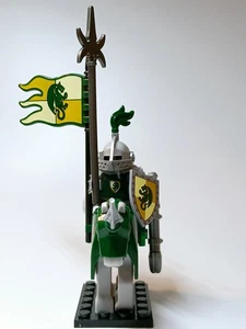 Medieval Fantasy LEGO Castle Custom Dragon Heavy Cavalry No.1 Minifigure - Picture 1 of 15