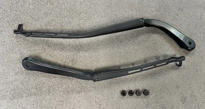 BMW 328I 335I M3 E90 E92 E93 2007-2011 Juego de brazo limpiaparabrisas + cubiertas de tuercas Foto 1 de 4