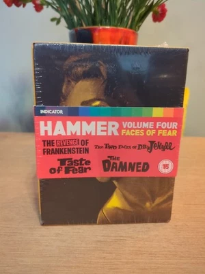Hammer Volume Four: Faces Of Fear - Indicator OOP Boxset (Region UK Blu-ray) - Image 1 of 4