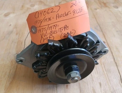  VW BUS Porsche 912 Alternator 021-093-023E Bosch AL108X 70AMP With Fan / Pulley - Image 1 of 4