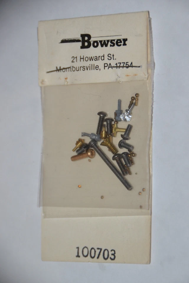 BOWSER PENNLINE PRR I-1 2-10-0 DECAPOD POP VALVE, JEWEL & HARDWARE KIT 100703 - Image 1 of 1