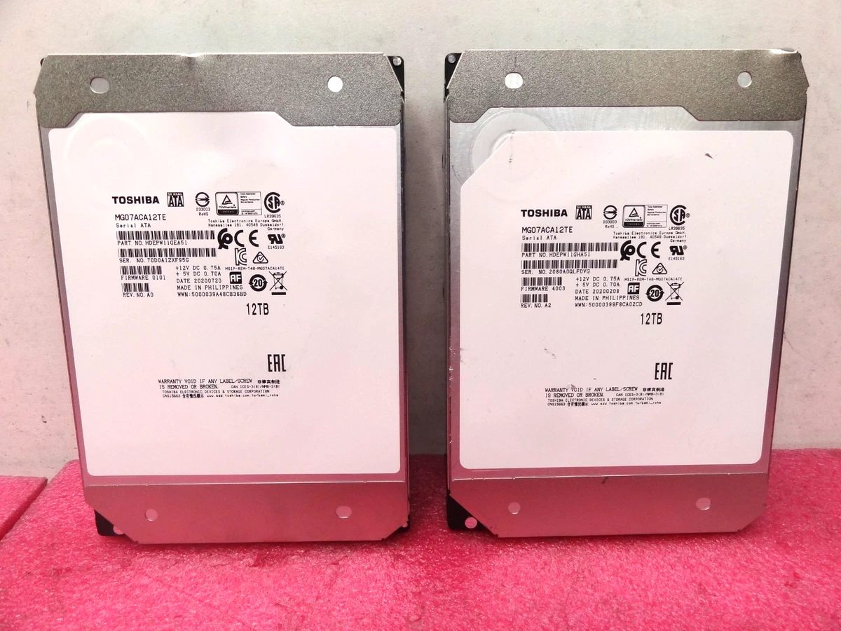 Toshiba 12TB Internal Hard Disk Drives for sale | eBay