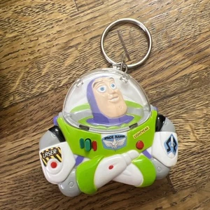 RARE Talking Buzz Light-year 1995 Key Chain - Picture 1 of 6