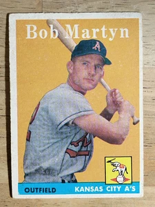 1958 Topps #39 Bob Martyn RC (VGEX) - Foto 1 di 2