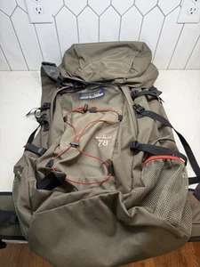 Mochila JanSport Big Bear 78 Senderismo Camping Verde/Marrón - Imagen 1 de 8