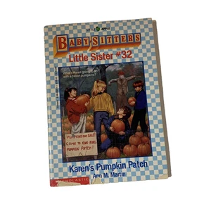 Baby-Sitter's Club Little Sister #32 Paperback Book 1992 Karen’s Pumpkin Patch - Picture 1 of 10