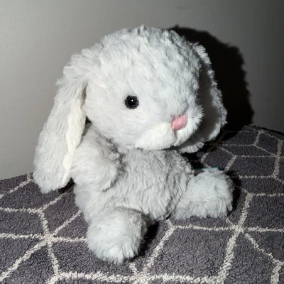 Jellycat Silver Grey Yummy Bunny Adorable Retired Brand New With Tags - image 1 of 4