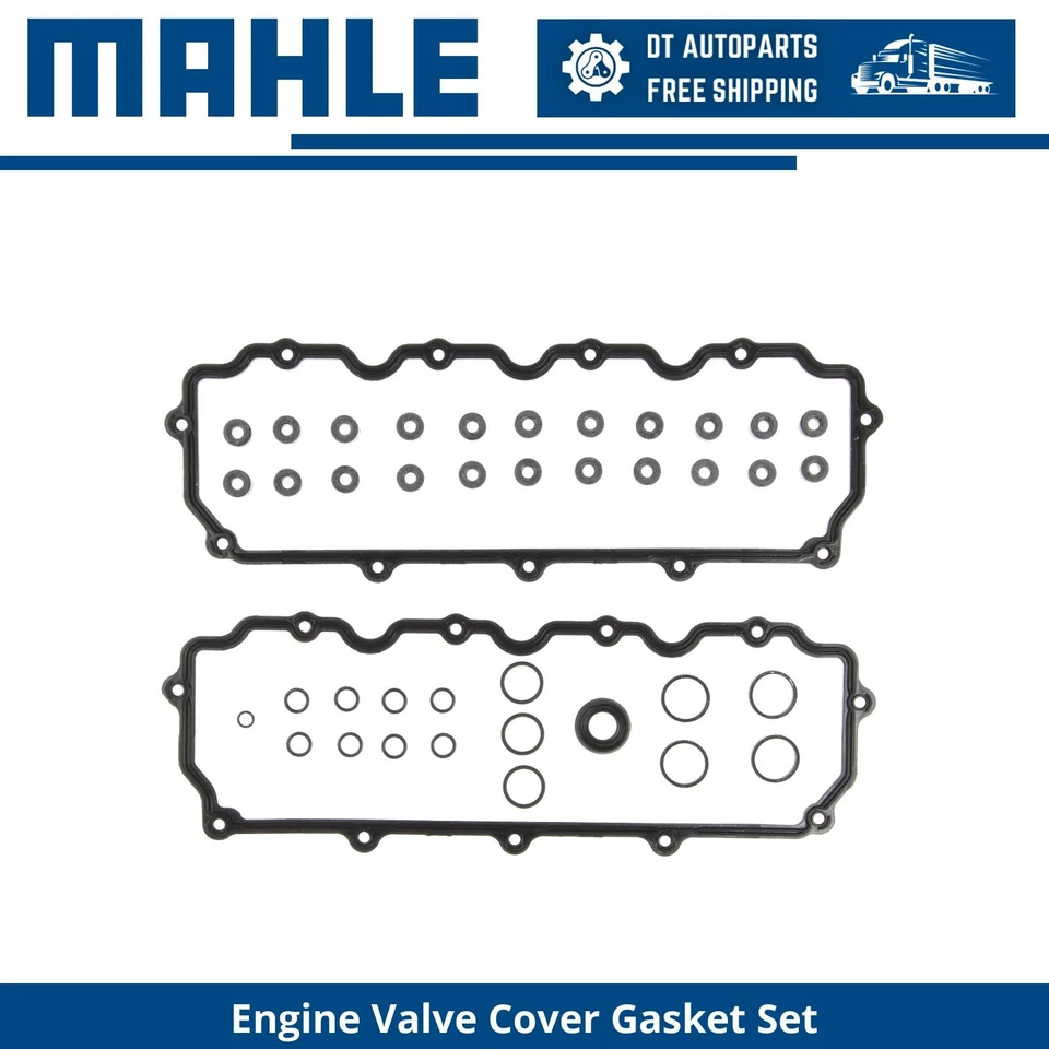 Para 2003-07 Ford F-450 Super Duty 6.0L conjunto de junta de tampa de válvula de motor Mahle superior - Imagem 1 de 1